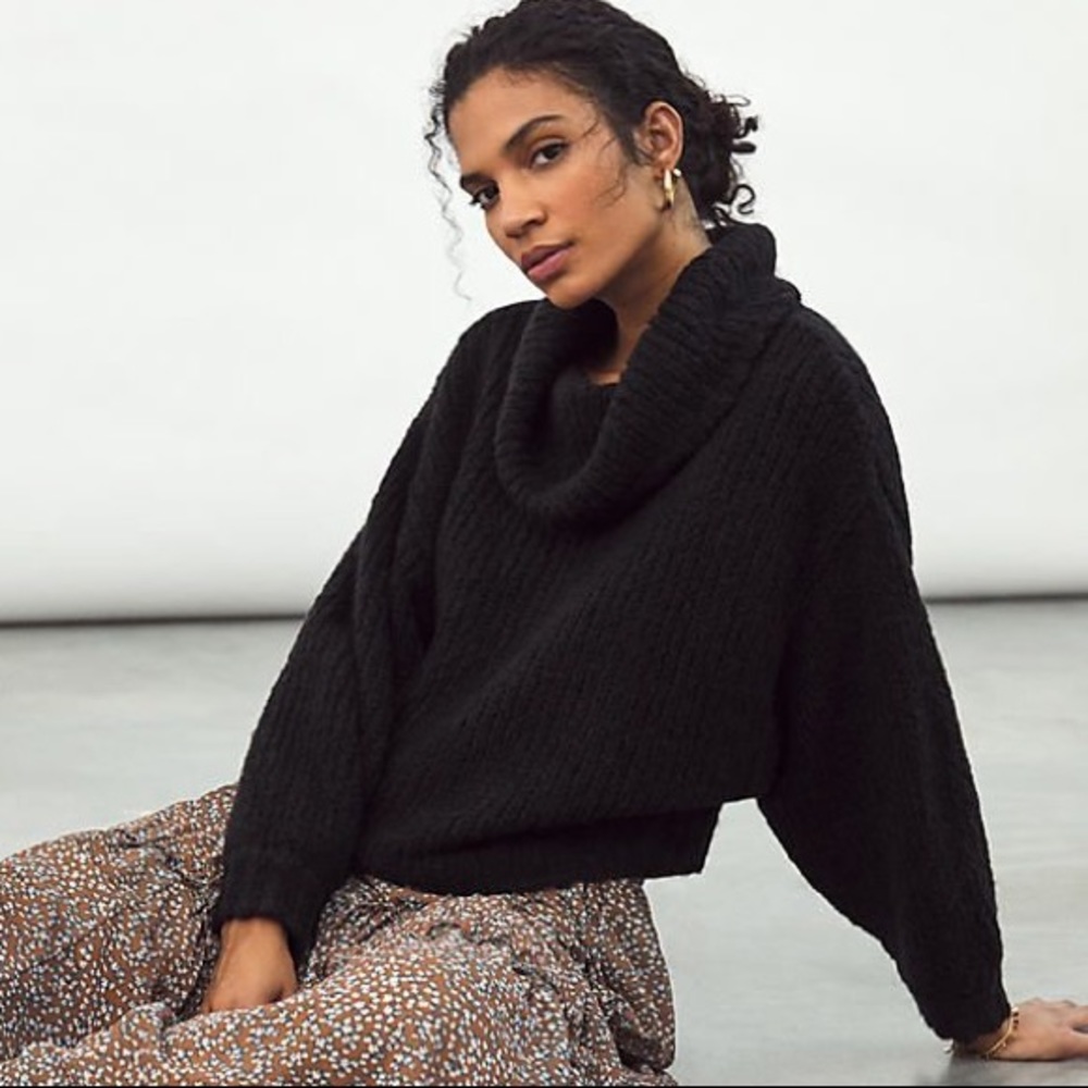 Anthropologie Pilcro Zamora Cowl Neck Sweater